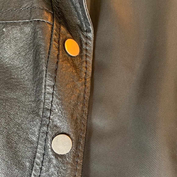 BCBG Leather lightweight jacket - Picture 3 of 5